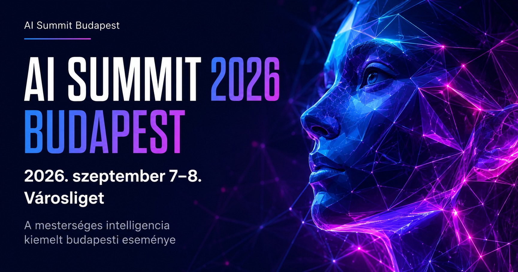 AI Summit Budapest 2026 – 2026. szeptember 7–8., Városliget